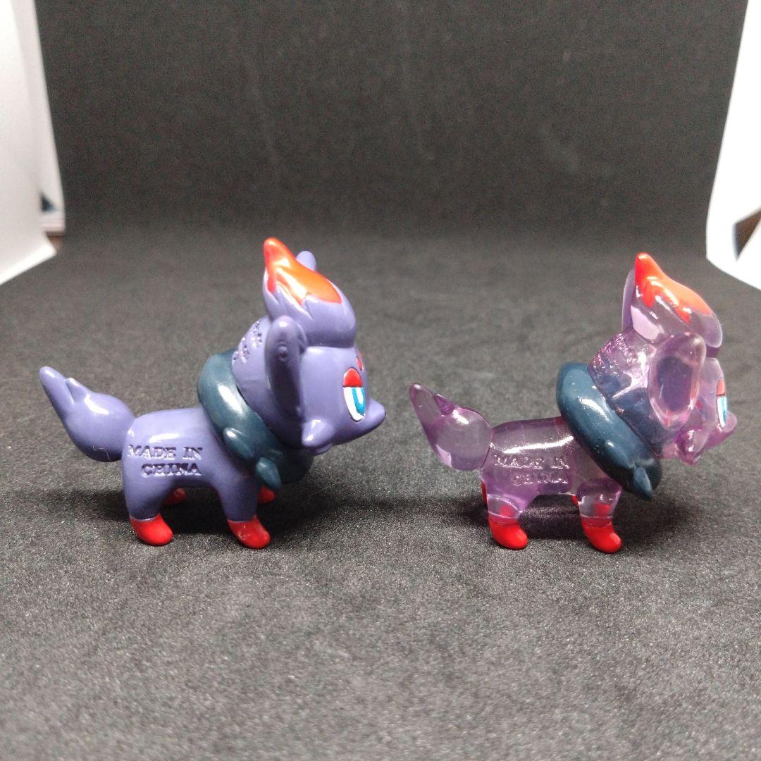 モンコレ　初期　レトロ　ポケモン　ゾロア　ゾロアーク　限定　クリア　匿名配送