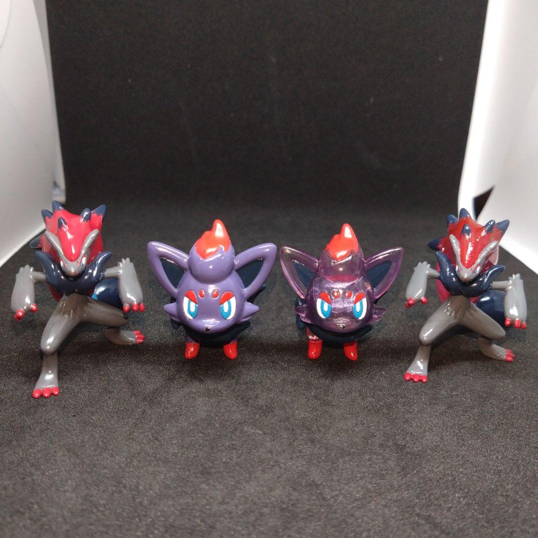 モンコレ　初期　レトロ　ポケモン　ゾロア　ゾロアーク　限定　クリア　匿名配送