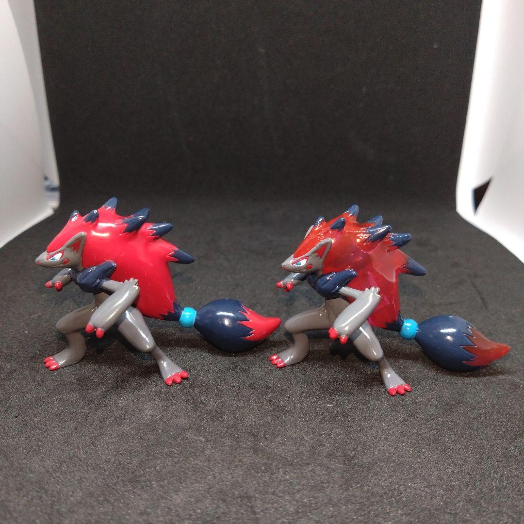 モンコレ　初期　レトロ　ポケモン　ゾロア　ゾロアーク　限定　クリア　匿名配送