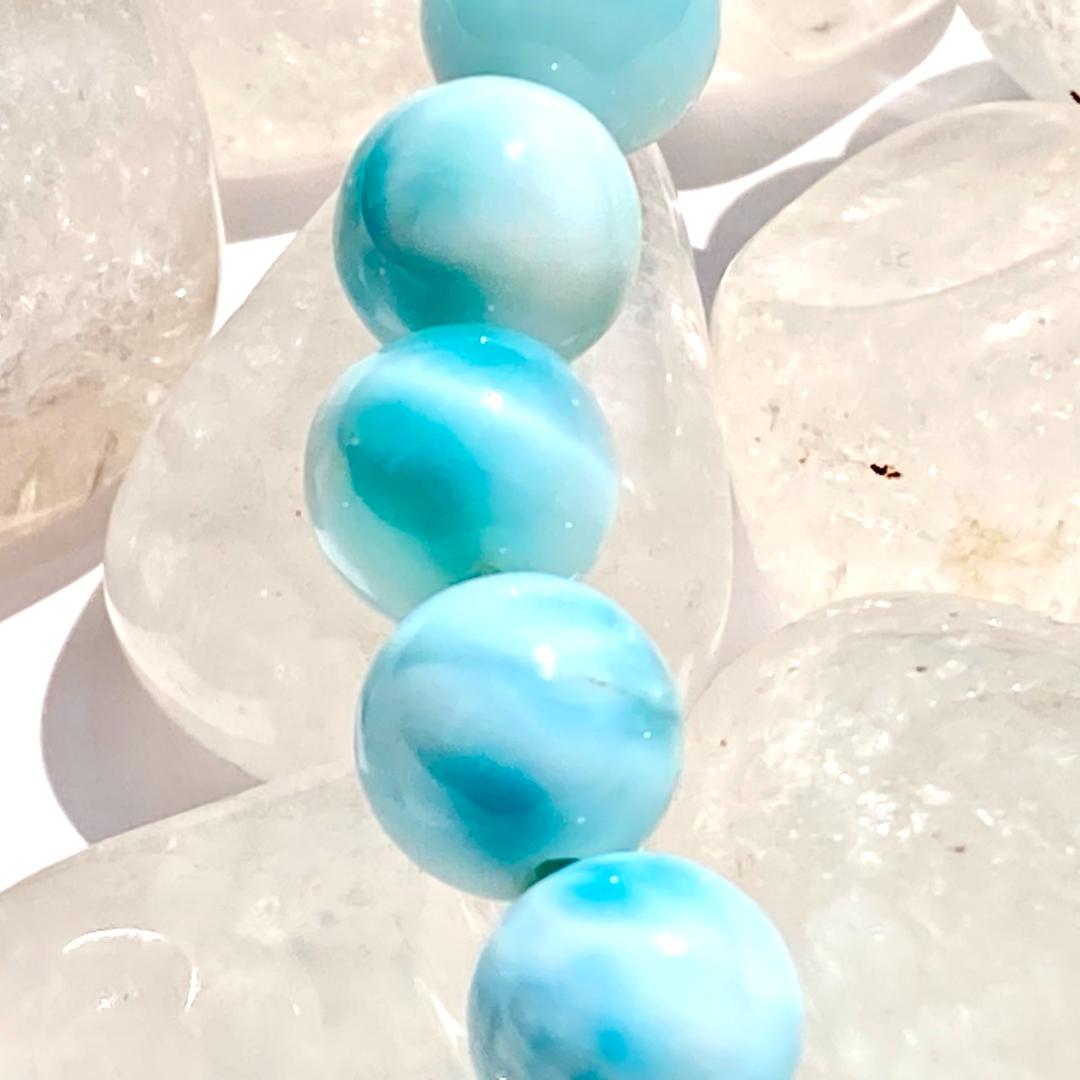 ★sai⭐︎★【海の安らぎを、まとう】ラリマー 天然石 ブレスレット