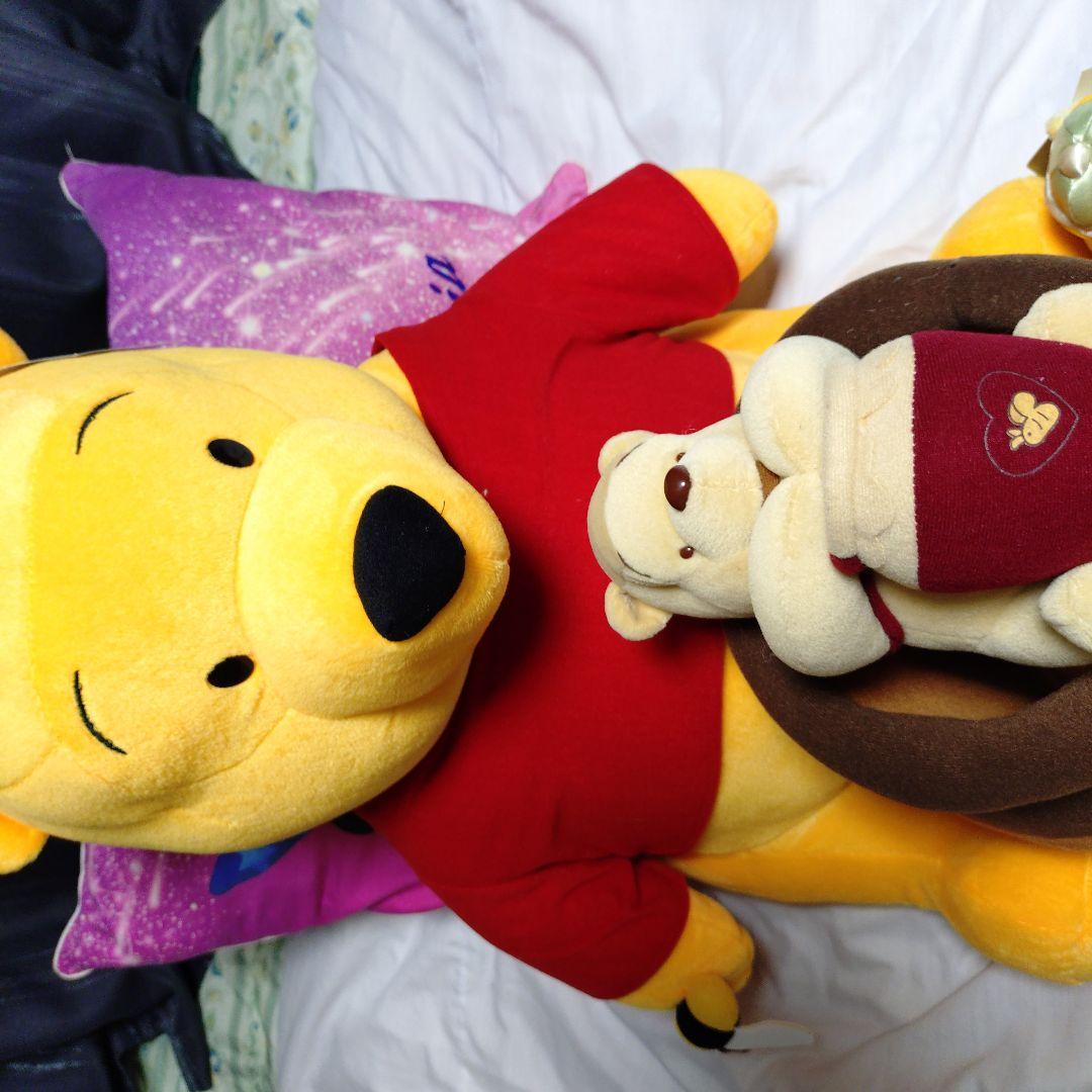 くまのプーさん ハニーポット付きぬいぐるみセットバスタオル大付き