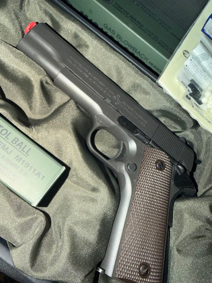 【新品同等】M1911A1 COLT GOVERNMENT ガスガン
