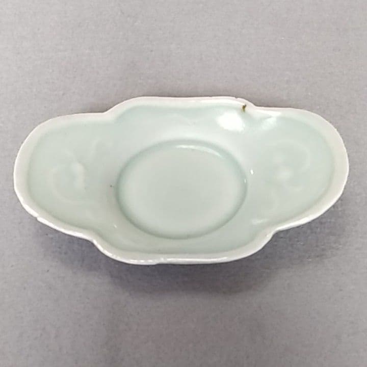 古伊万里青磁茶托　(NO2)　古伊万里茶托　古伊万里皿　茶道具　煎茶道具　茶托