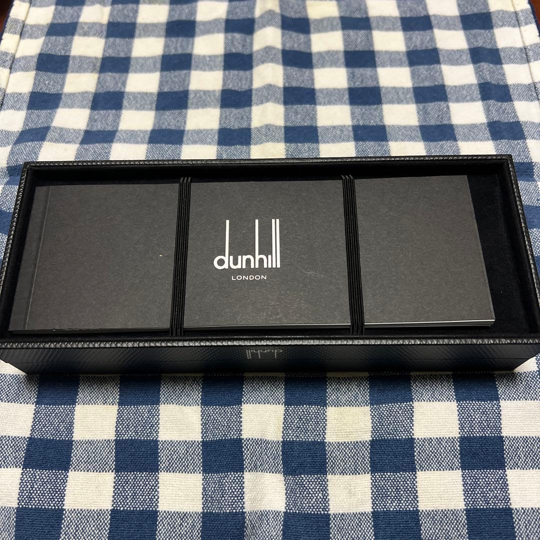 ダンヒル 18K 750 シルバー万年筆、インクコンバーター箱付き