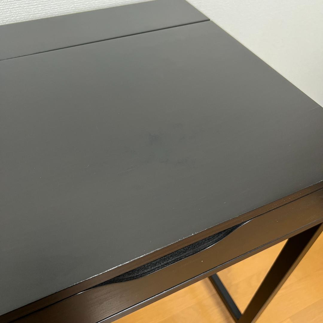 【青菜 】IKEA ALEX アレクス PCデスク 黒 パソコンデスク
