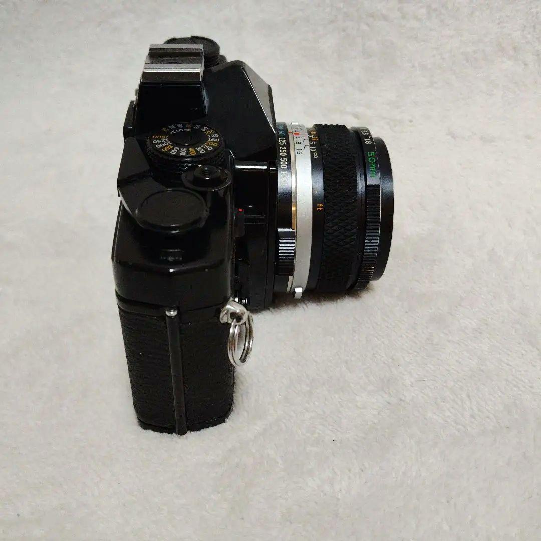 ■美品■ OLYMPUS OM-1 ブラックF.ZUIKO 50mmF1.8