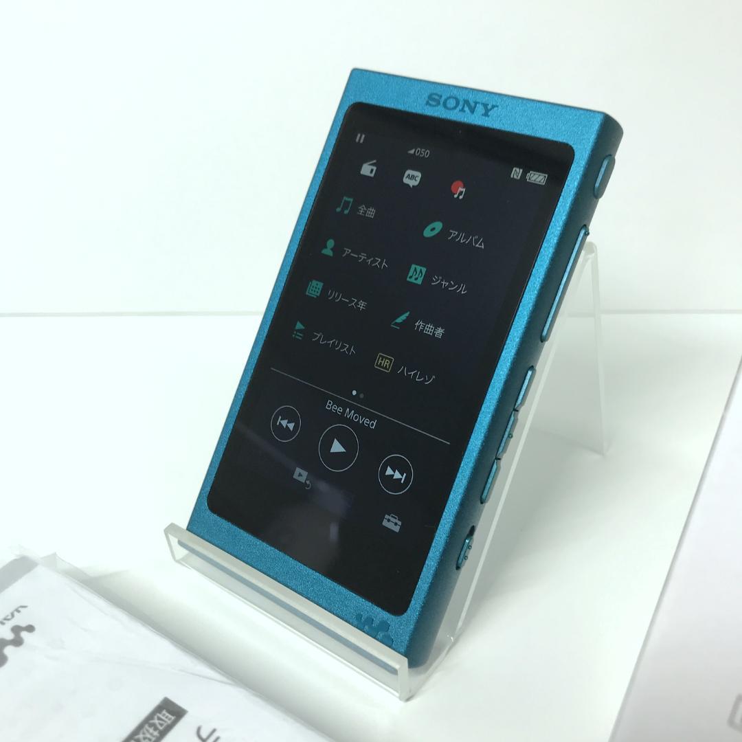 【極美品】SONY ウォークマン Aシリーズ NW-A35 16GB ブルー