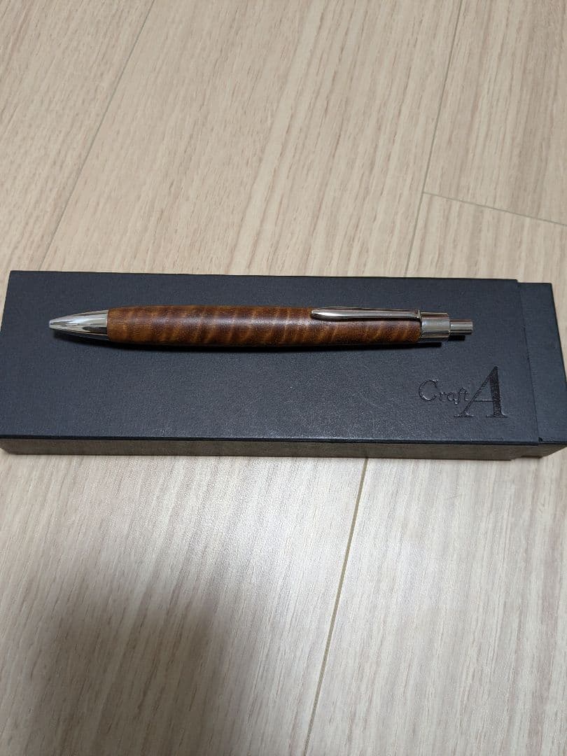 Craft A 木製ボールペン ギフトボックス付き　ジェム杢
