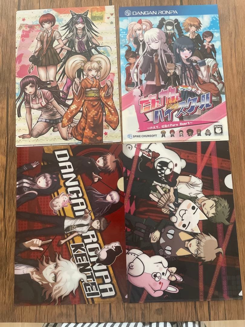 ダンガンロンパ シリーズ　クリアファイルセット
