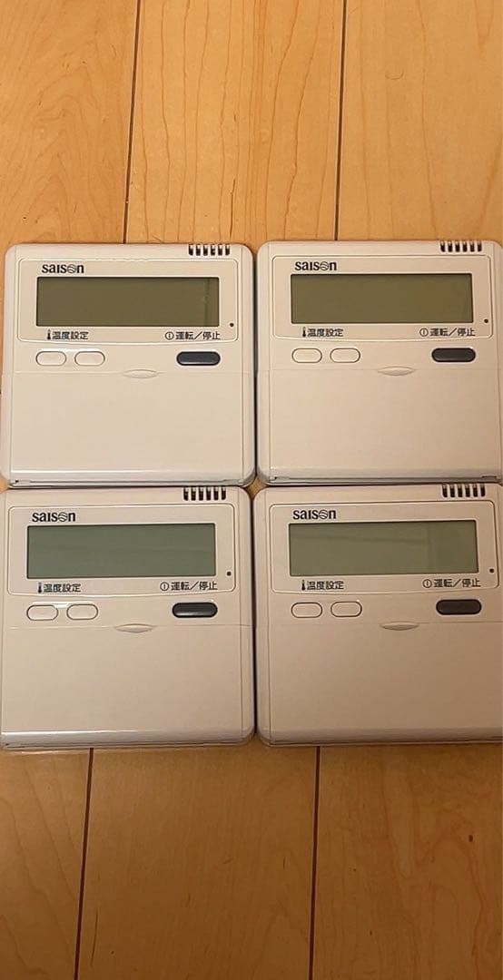 三菱 SAISON　PJA505A177業務用エアコンリモコン（4個セット）中古
