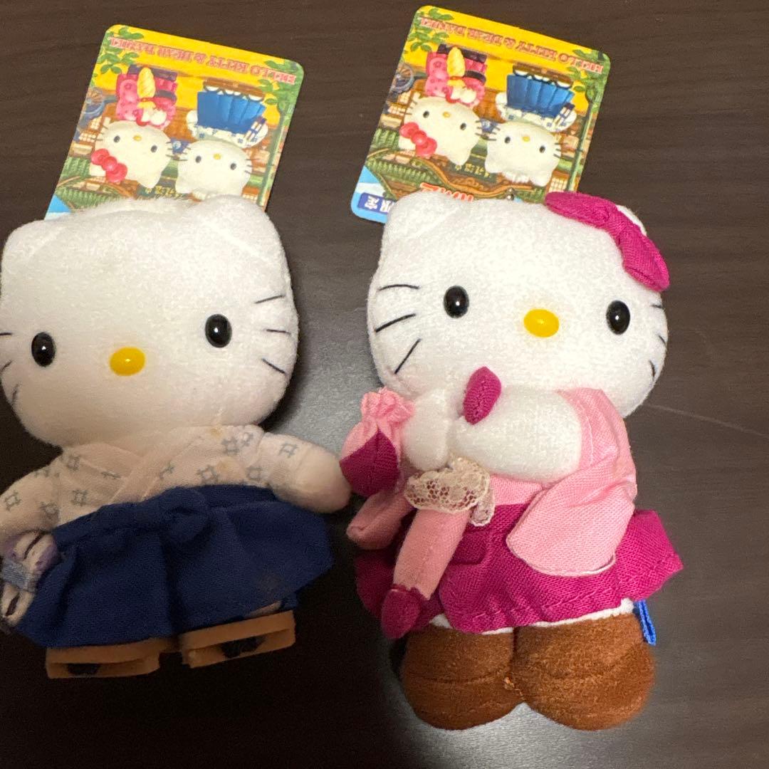 ⭐︎レア⭐︎ご当地ハローキティ 【愛媛】ぬいぐるみ マスコット2体セット