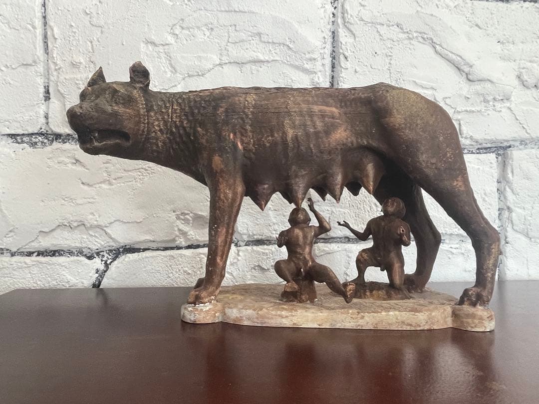 カピトリヌスの雌狼 長さ41cm ローマ神話