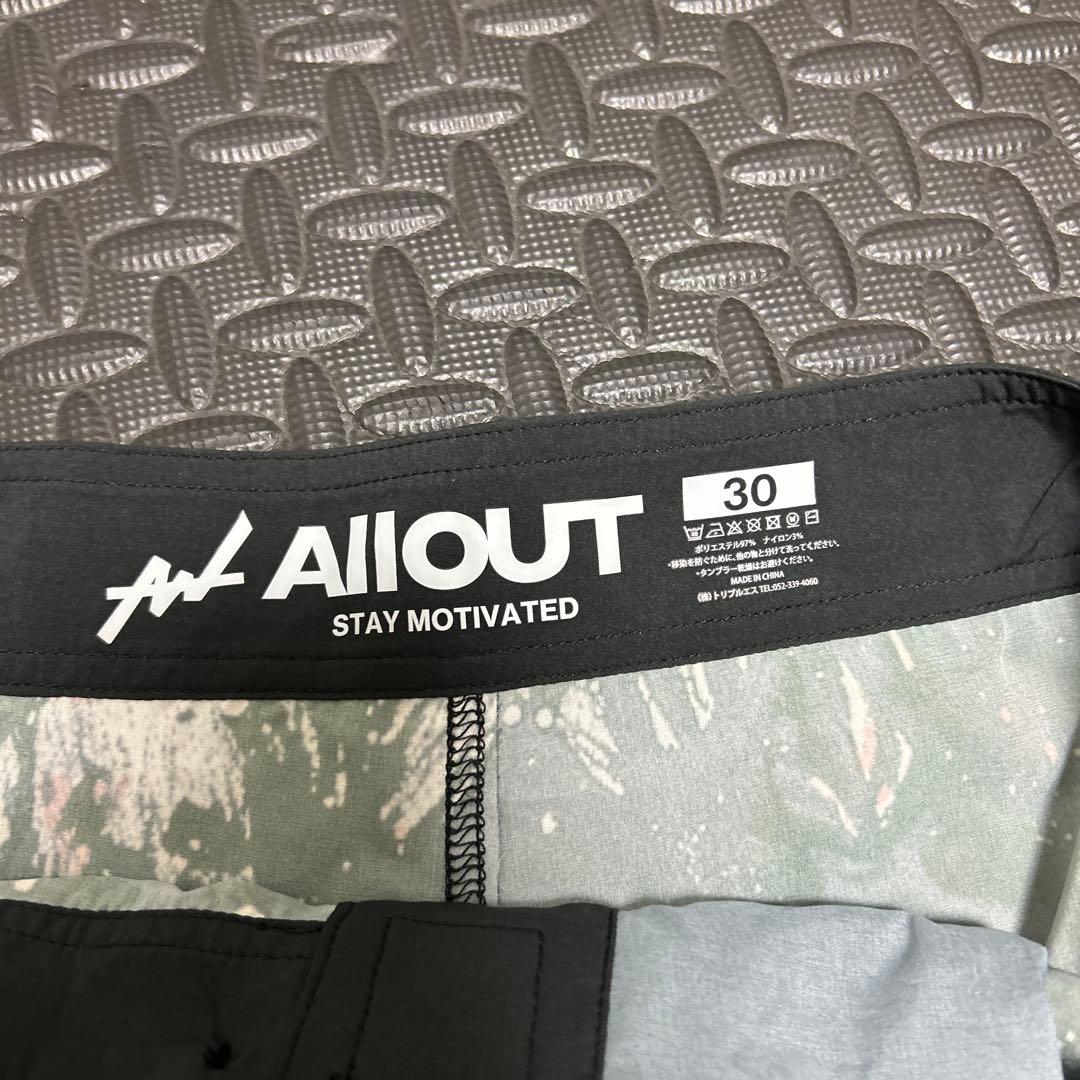 オールアウト　ステージショーツ　30インチ　ALL OUT サーフパンツ