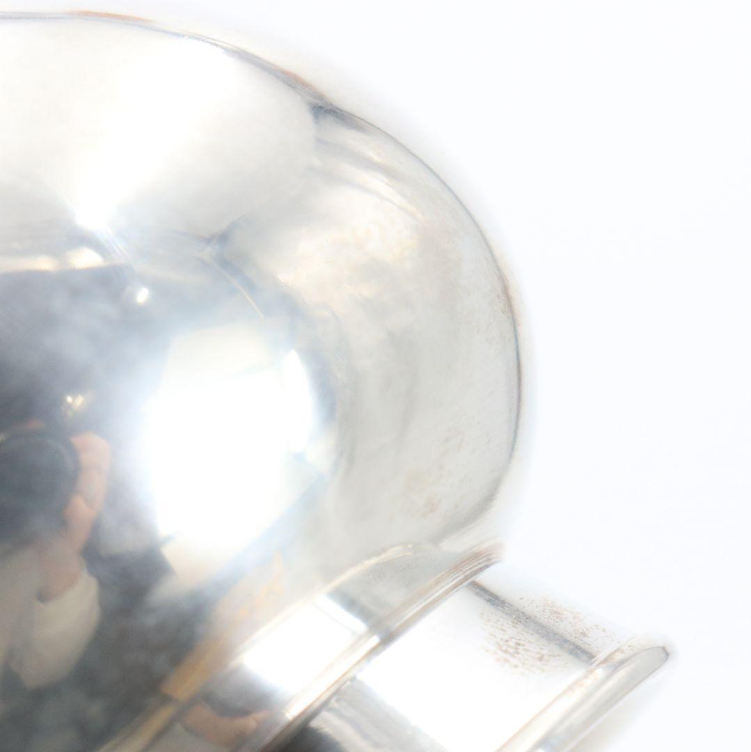 静寿居 辻井蔵苑造 純錫貞式茶入 茶心壷 煎茶道具　共箱共布　M960