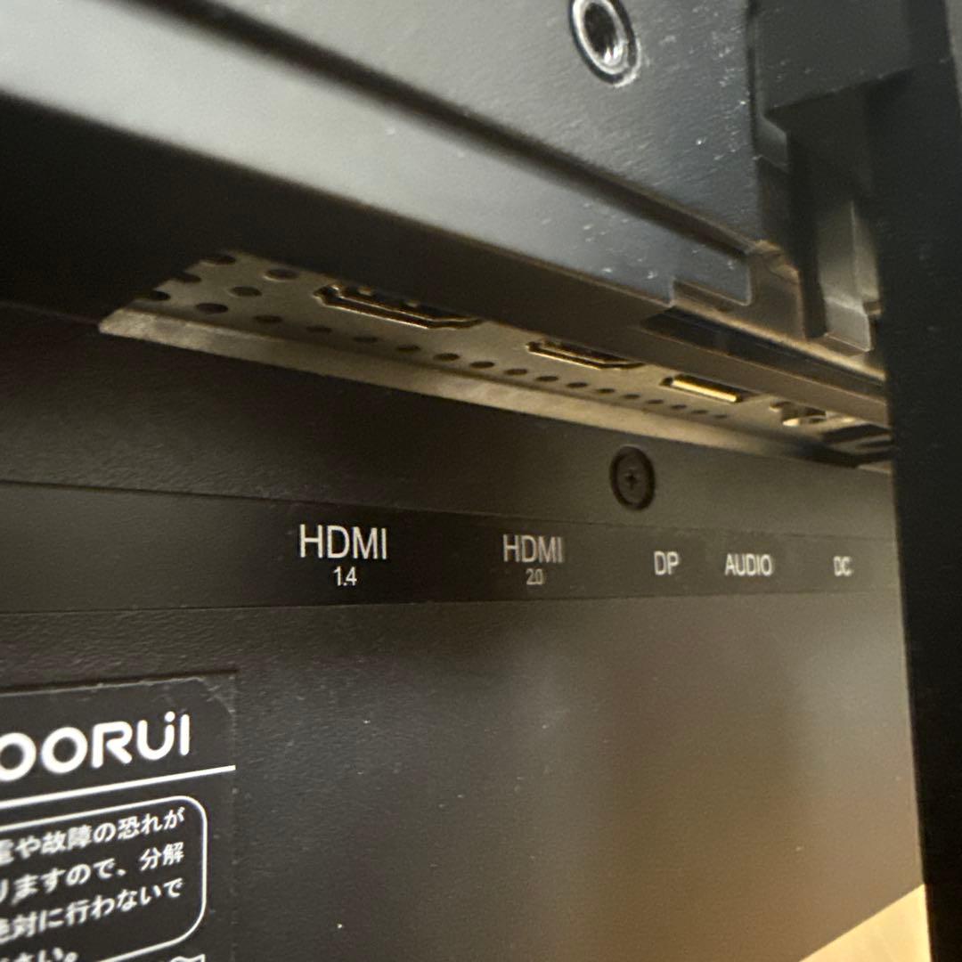 KOORUI 27E6QC 湾曲ディスプレイ本体