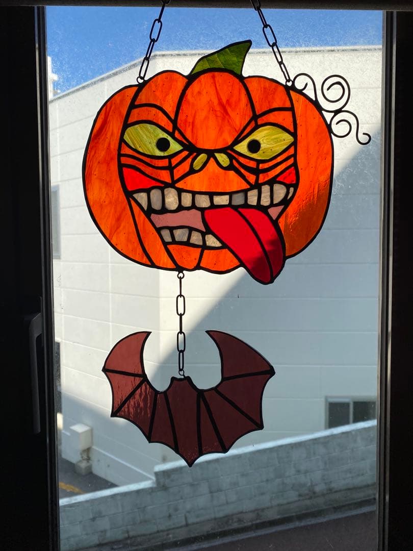 ステンドグラス　ハロウィン