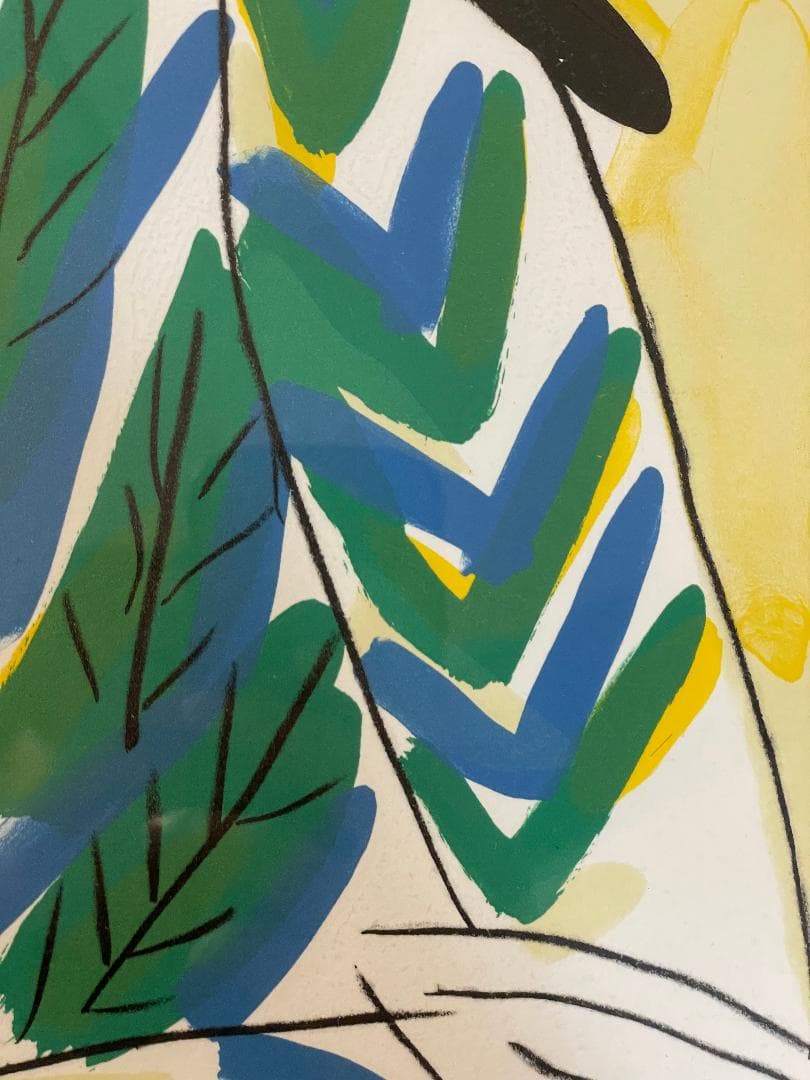 お*な様 「真作」池田満寿夫「ベランダの女」リトグラフ　143/210　直筆サイ