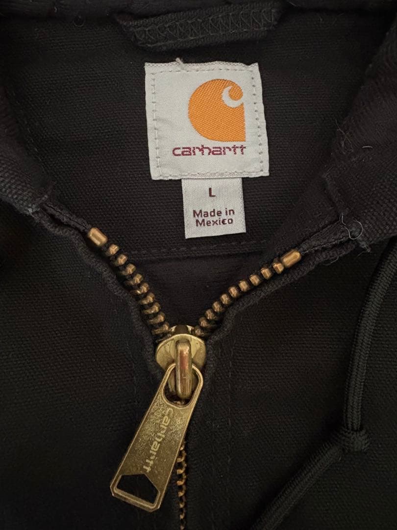 に*く様 Carhartt アクティブジャケット Black 企業系Colacu
