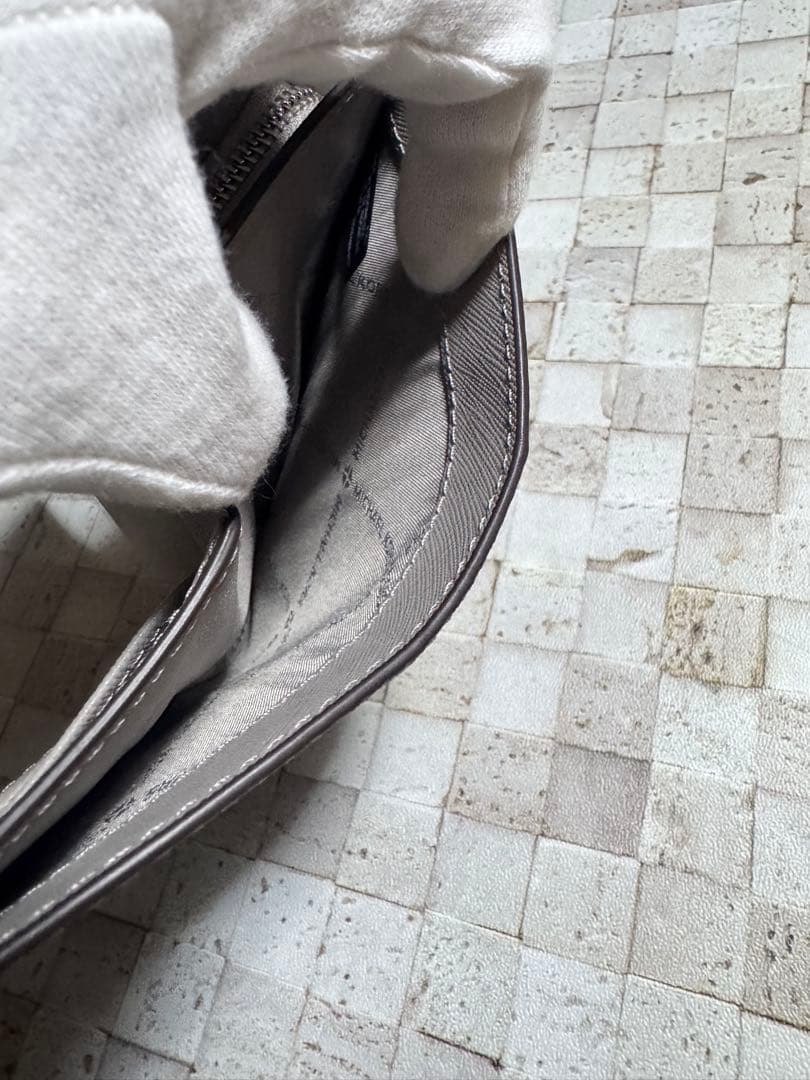 マイケルコース MICHAEL KORS 二つ折り財布 グレー 福袋