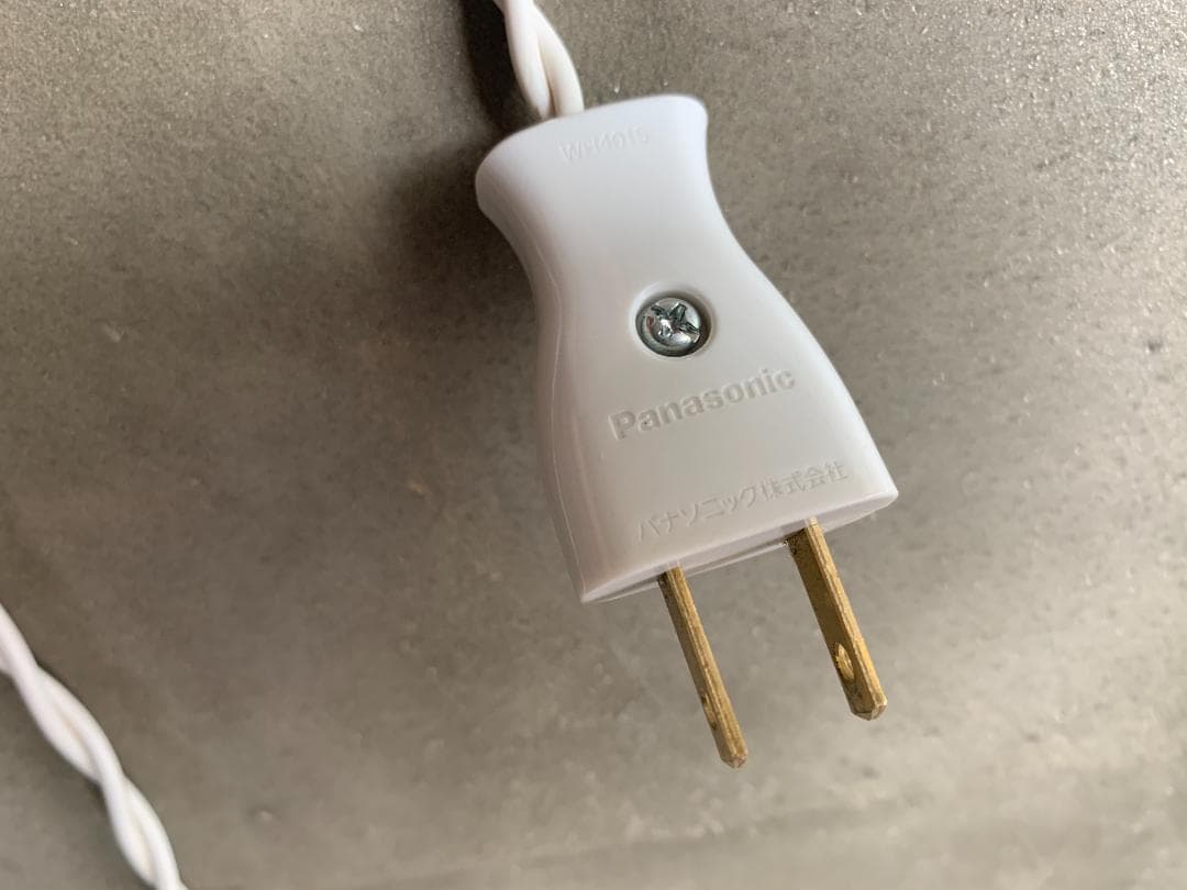 フランス アンティーク　パイン材 木製・真鍮 フロアランプ ブロカント