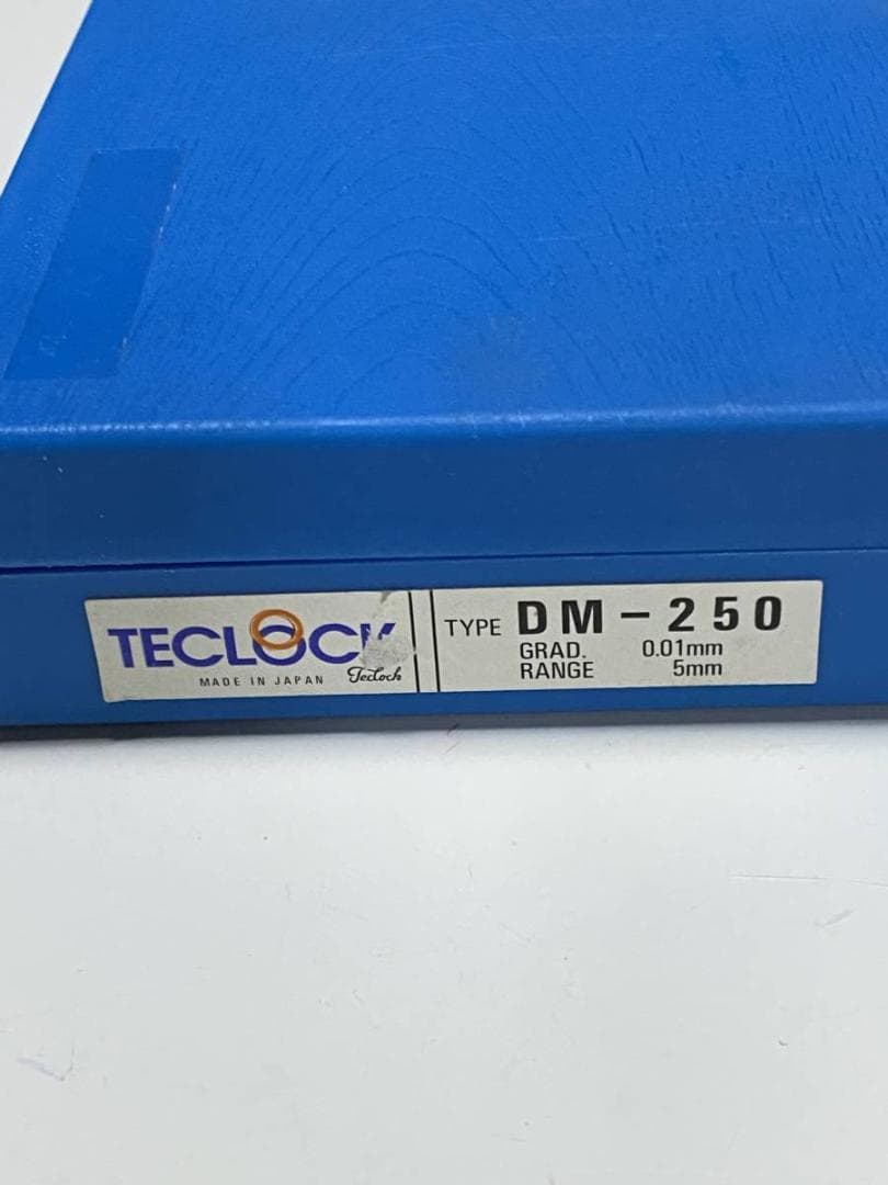 テクロックTECLOCK 精密機器 GRAD,0.01mm RANGE,5mm
