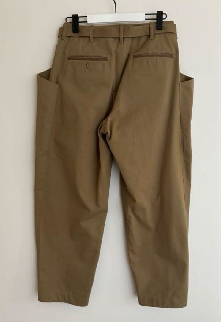 sacai 25SS size2 Cotton Chino ベージュ