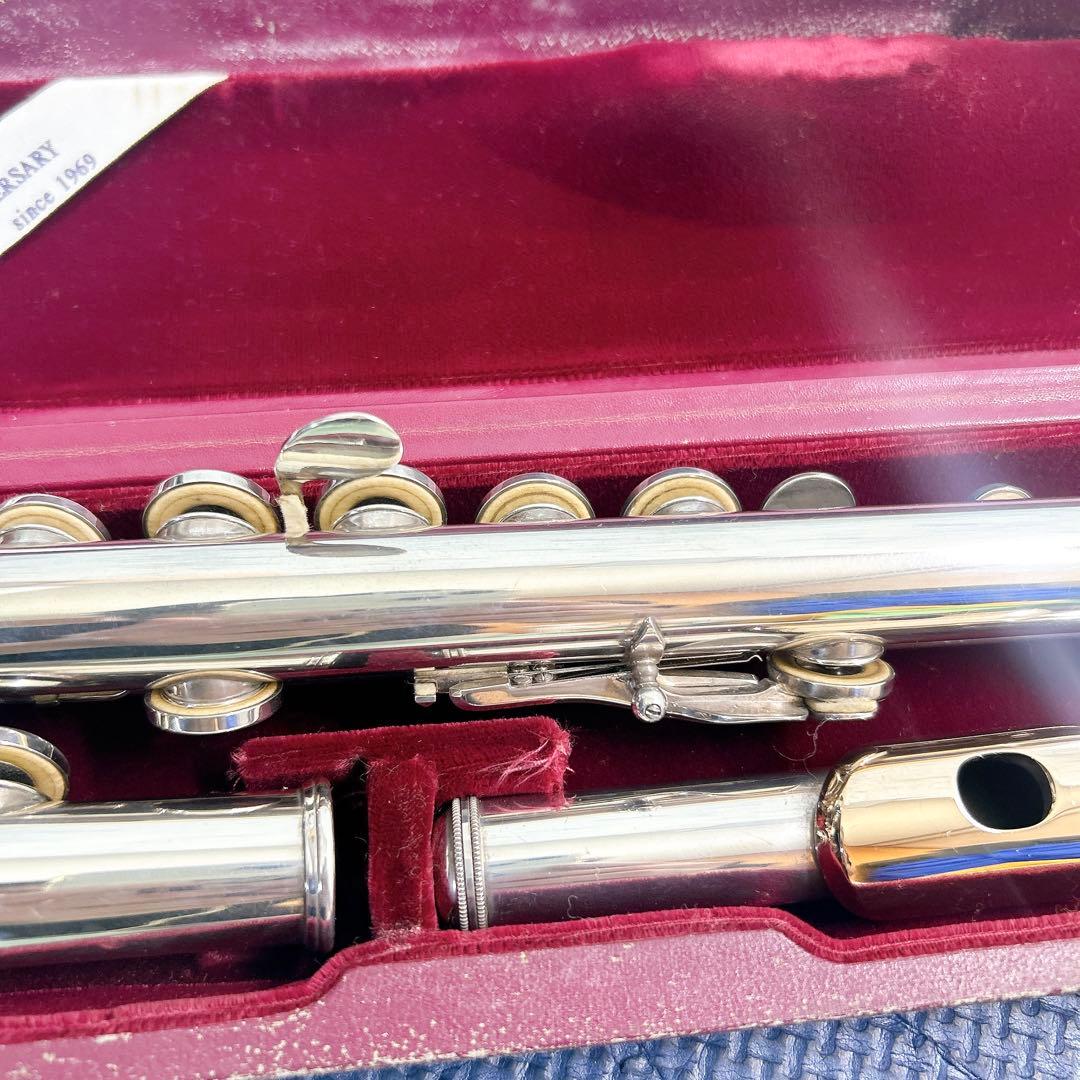 希少 ミヤザワフルート 25周年記念モデル 9K 頭部管銀製