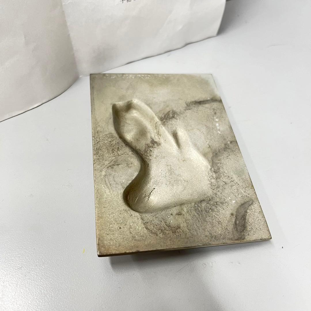 宇宙戦艦ヤマト　記念 金属彫刻　25th Anniversary 非売品