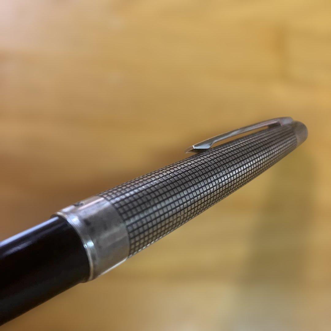 PILOT elite スターリングシルバーキャップ 万年筆　パイロット