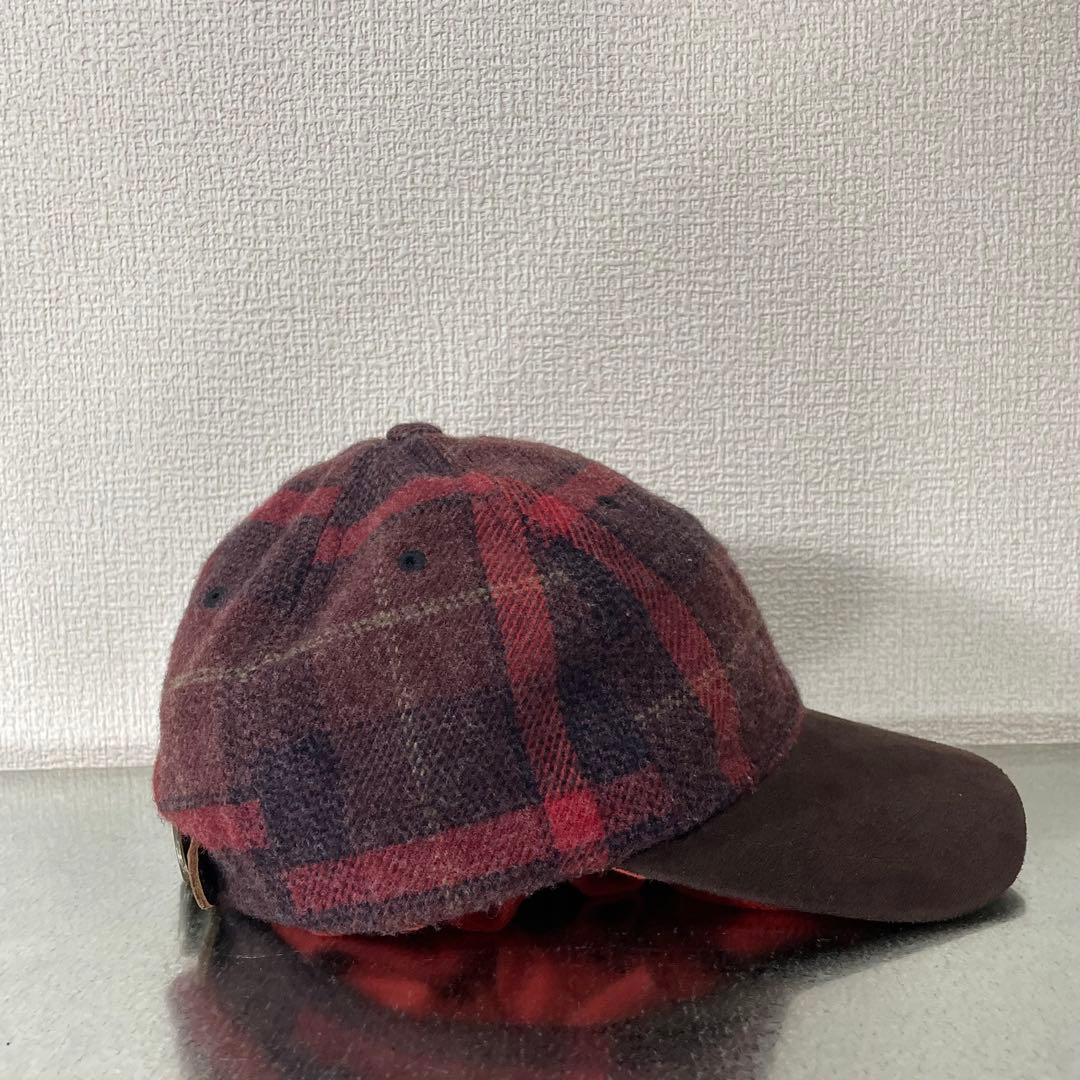 90s Ralph Lauren キャップ　スウェード　usa