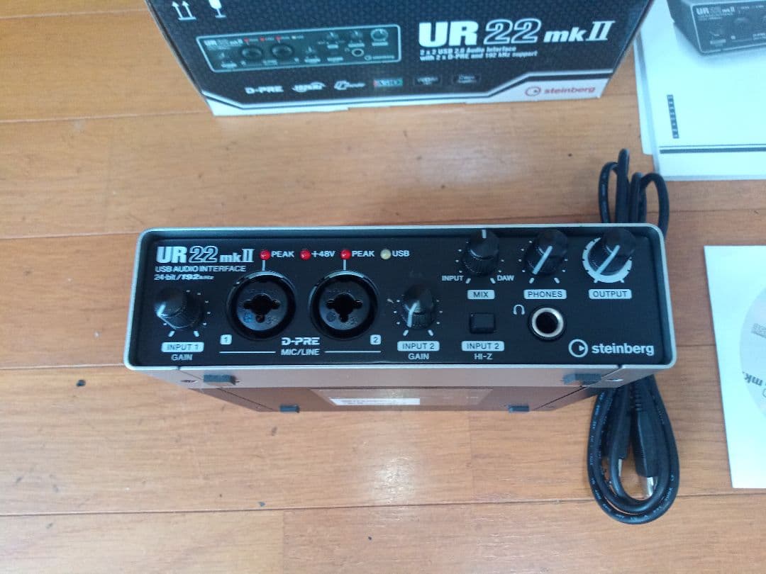 美品、Steinberg UR22 mk II オーディオインターフェイス