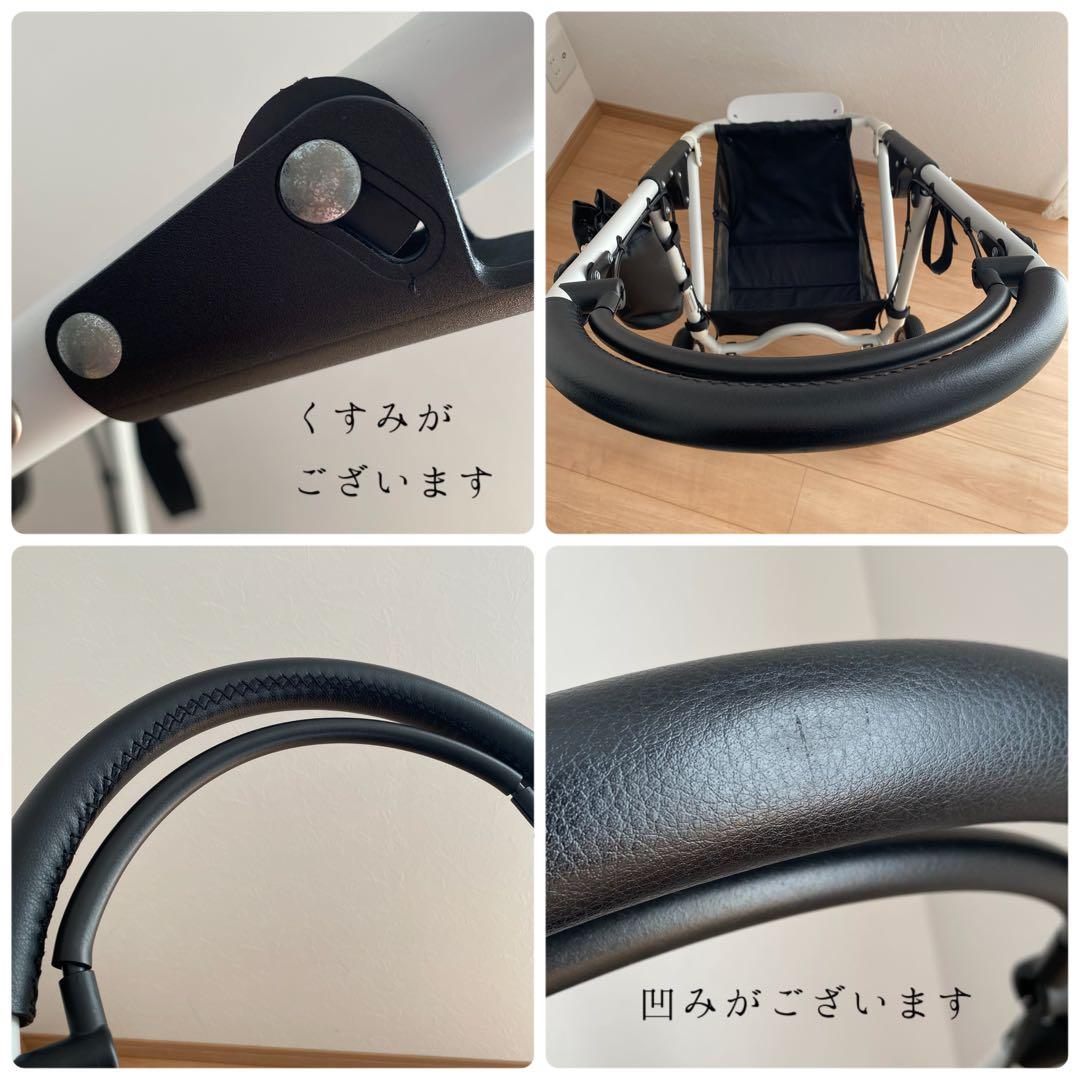 【極美品】エアバギー AIRBUGGY フレームのみ ホワイト 白 ペットカート