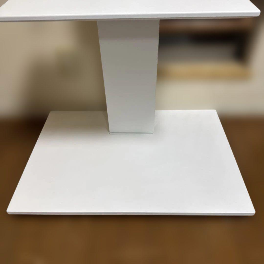 クロシオ テレビスタンド 壁寄せアングル回転 ハイタイプ 60型 棚板付