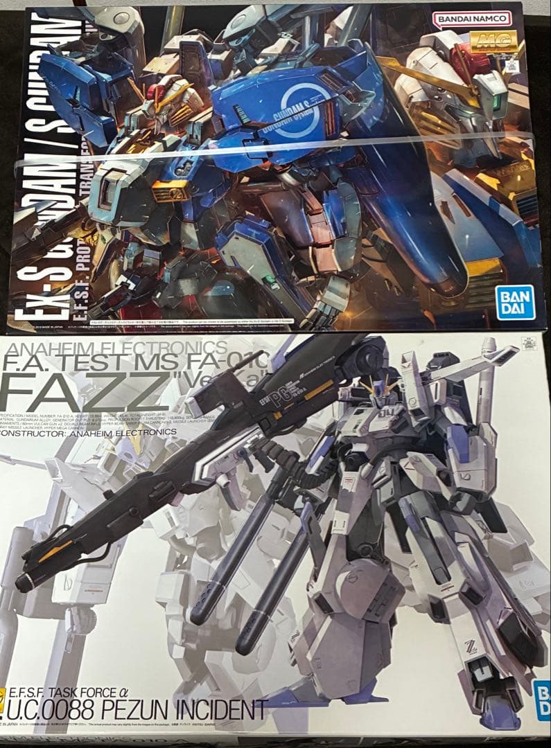 MG Ex-Sガンダム FAZZver.ka