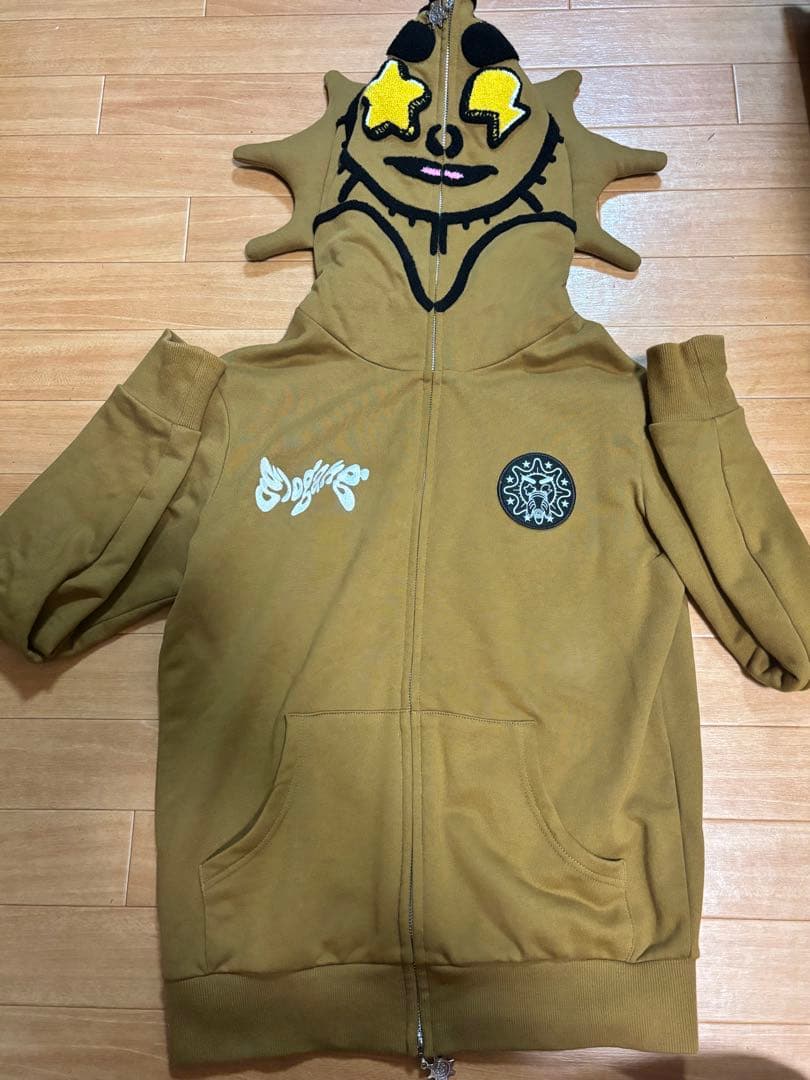 正規品 Glogang ブラウンパーカー S