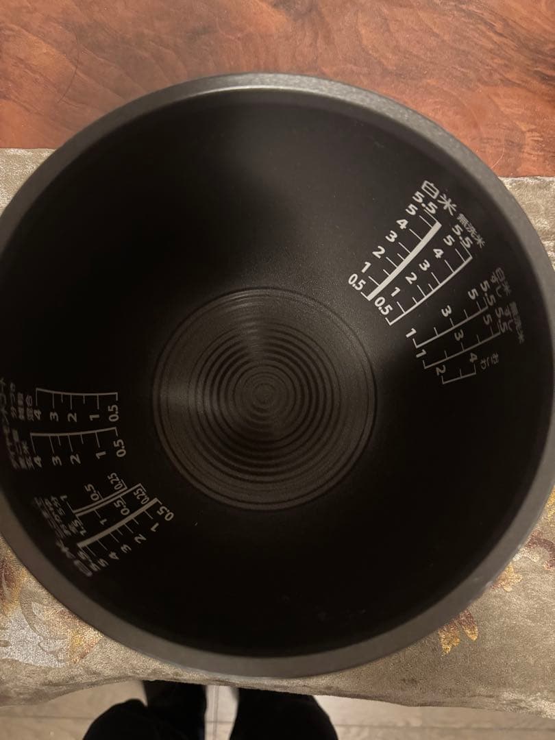 東芝 かまど本羽釜 炊飯器5.5合 内釜、内蓋　PC-10ZWP