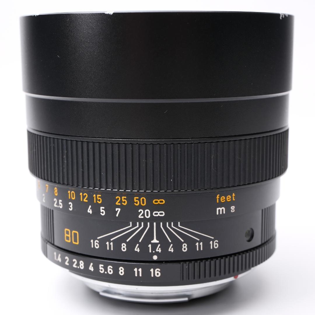 LEICA SUMMILUX-R 80mm F1.4 ２カム