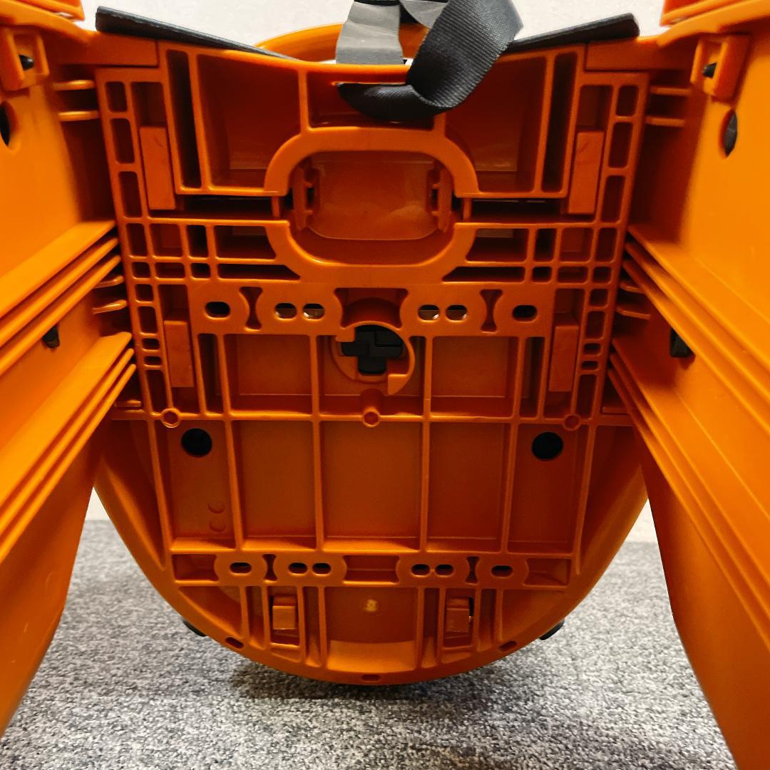 美品　OGK RBC-017DX2 自転車用チャイルドシート 希少色　オレンジ