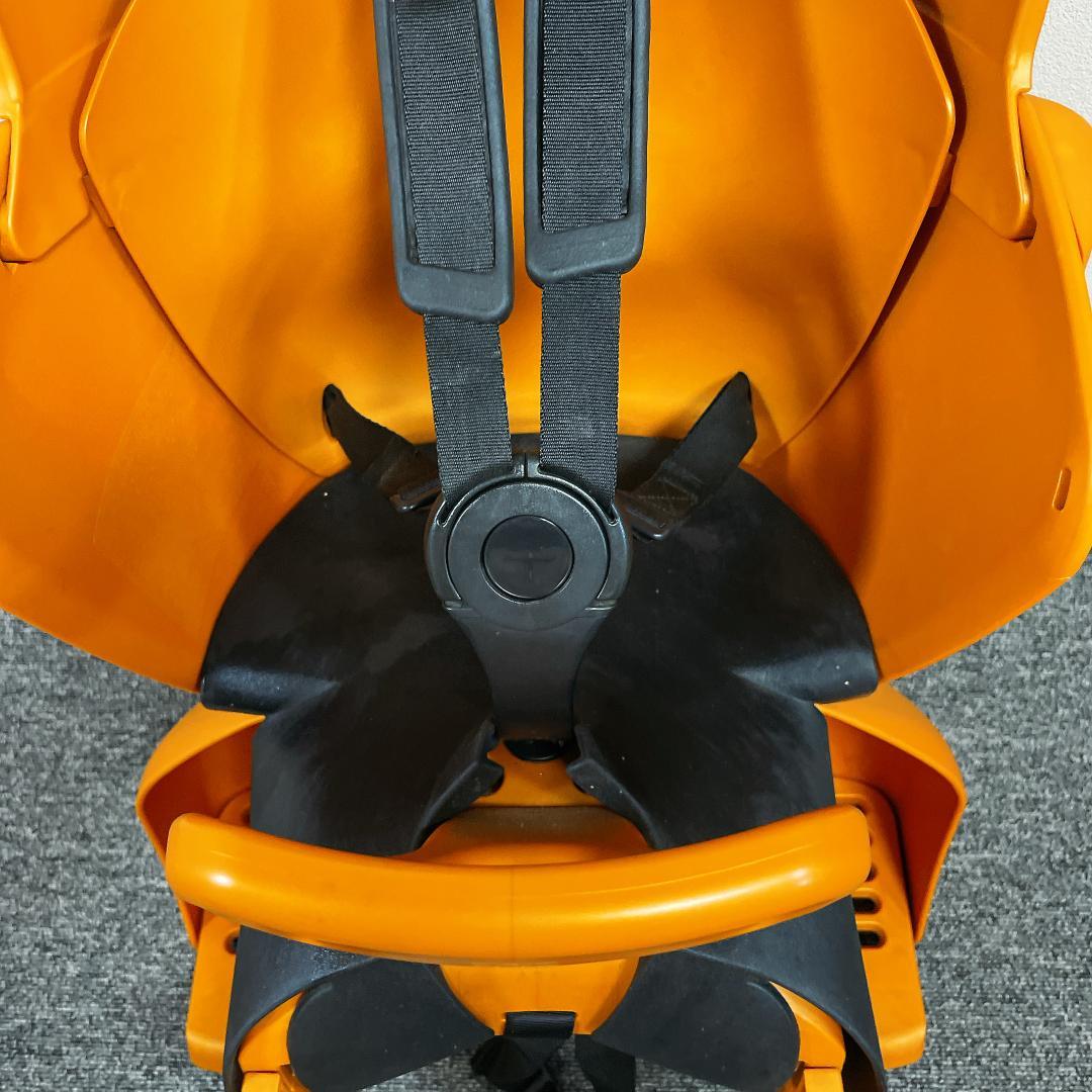 美品　OGK RBC-017DX2 自転車用チャイルドシート 希少色　オレンジ