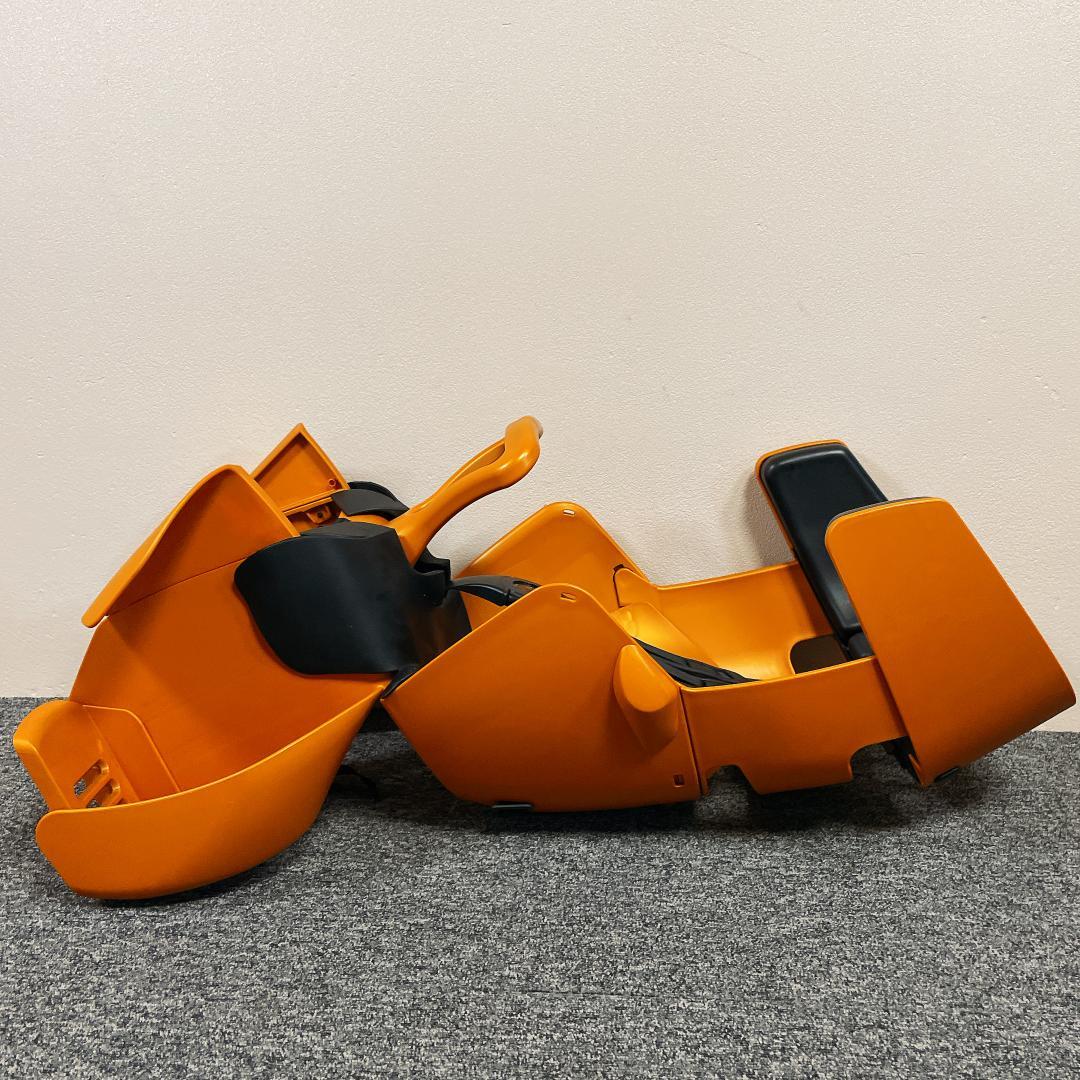 美品　OGK RBC-017DX2 自転車用チャイルドシート 希少色　オレンジ
