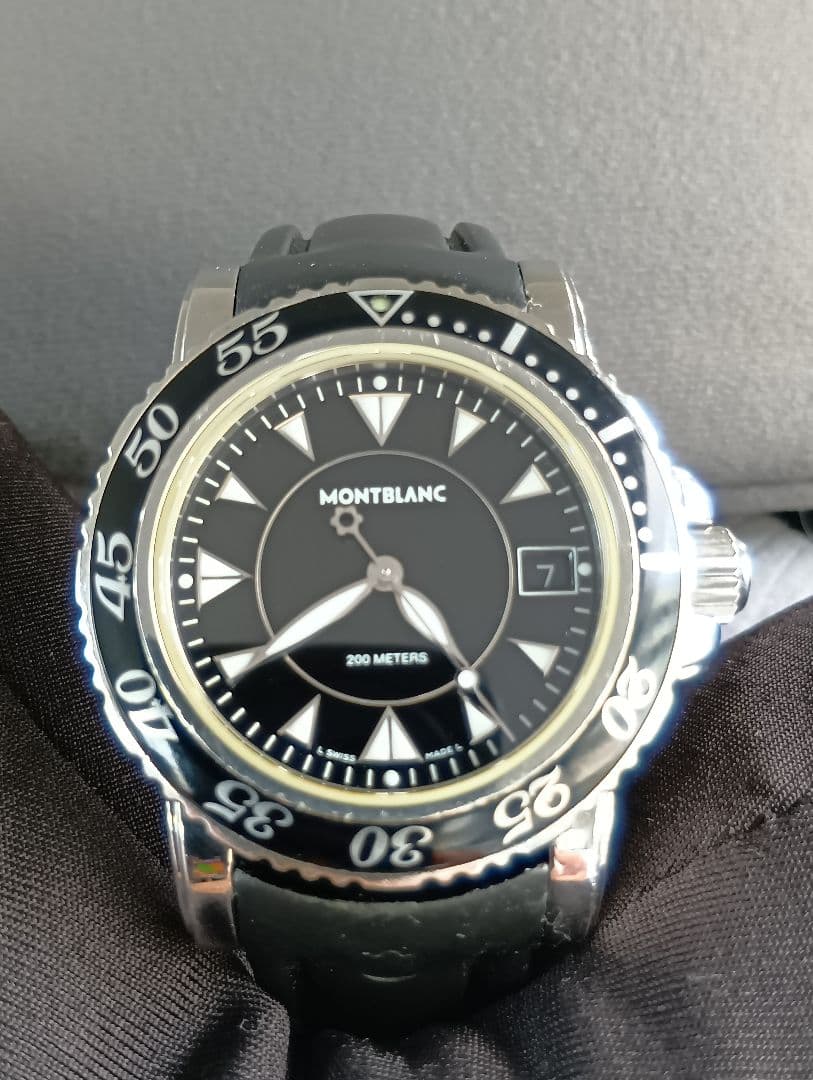 MONTBLANC モンブラン　7037　マイスターシュテュックデイト　クオーツ