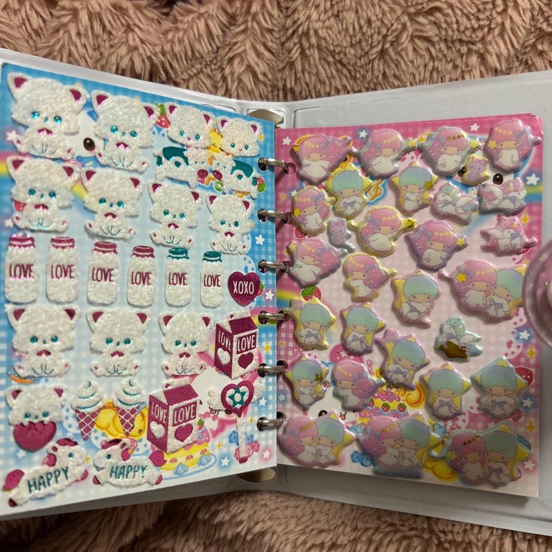 P*‥様 大量まとめ売りシール帳 完成品　ボンボンドロップシール　タイルシール