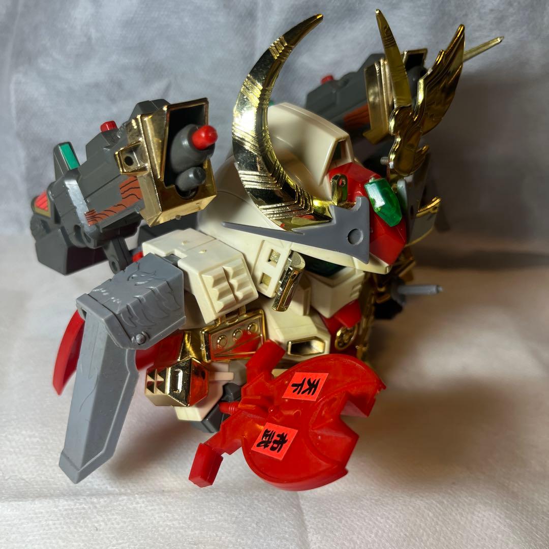 元祖SDガンダム 旧No.42 二代目頑駄無大将軍　当時物　作動確認済み