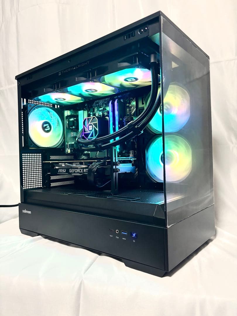 自作ゲーミングPC Ryzen5 5500 RTX 2070super 16GB