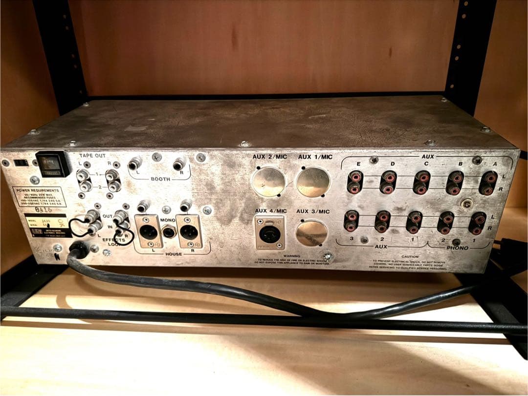 オリジナルUrei1620 DJミキサー