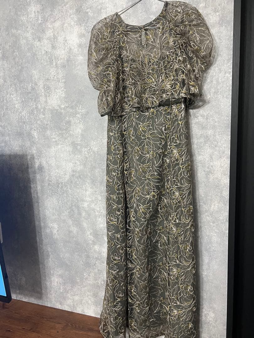 ＊試着のみ美品＊ kana 花柄刺繍 レースボレロ キャミワンピース ２点セット