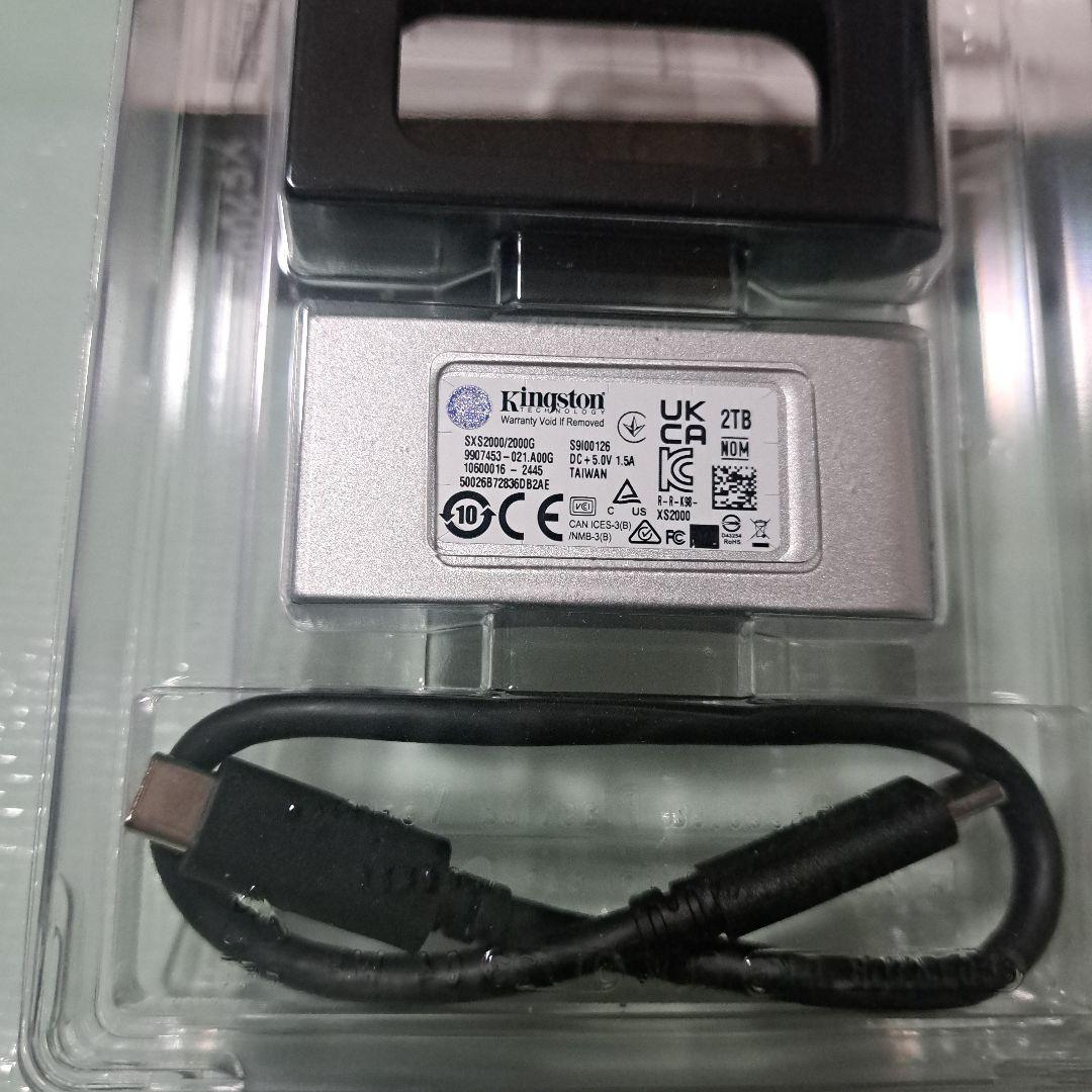 Kingston XS2000 外付けSSD 2TB