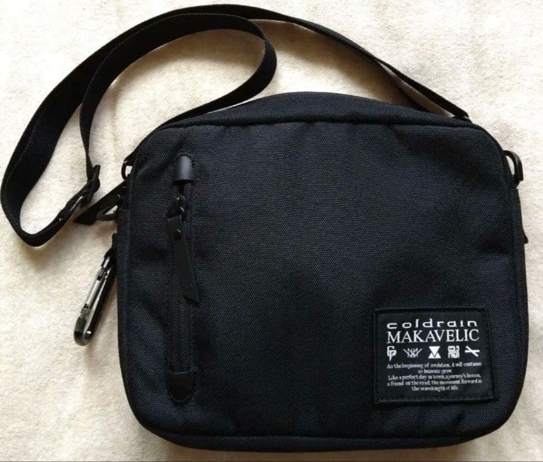 coldrain MAKAVELIC ショルダーバッグ ブラック
