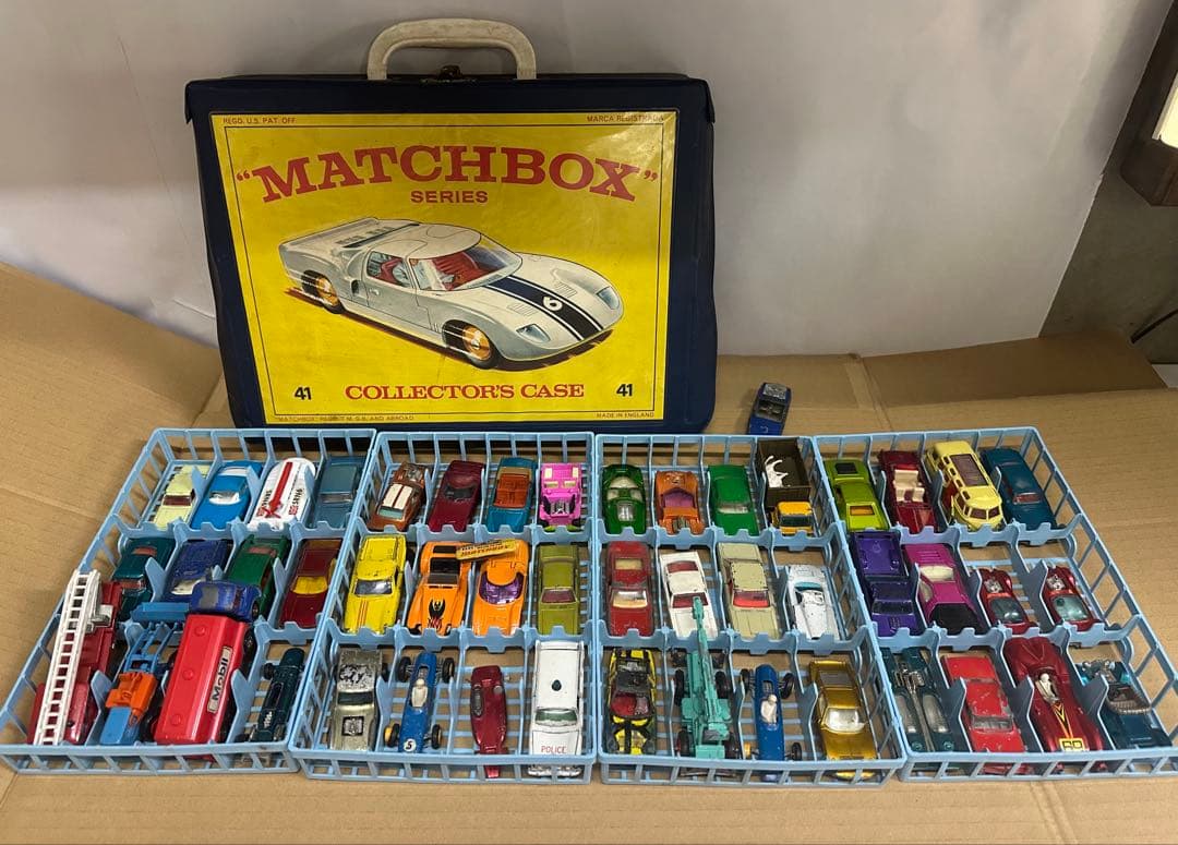 希少 MATCHBOX . HOTWHEELS 他 ミニカー 49台 ケース付