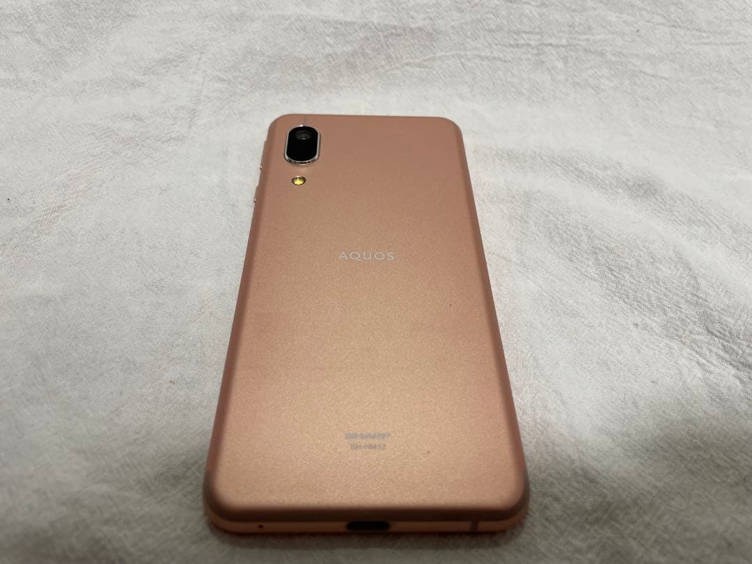 AQUOS SH-RM12 ローズゴールド スマートフォン 本体